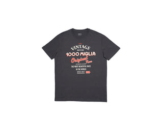 T-shirt Mille Miglia - Stile Vintage Grigio