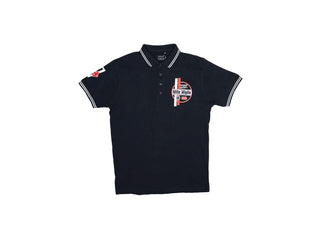 Polo Jersey Mille Miglia - Blu Navy