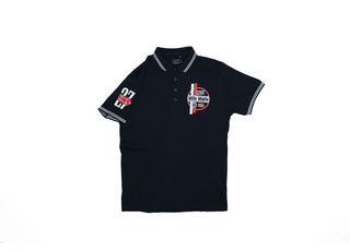 Polo Jersey Mille Miglia - Blu Navy