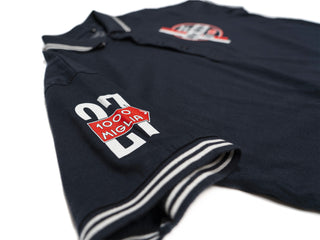 Polo Jersey Mille Miglia - Blu Navy